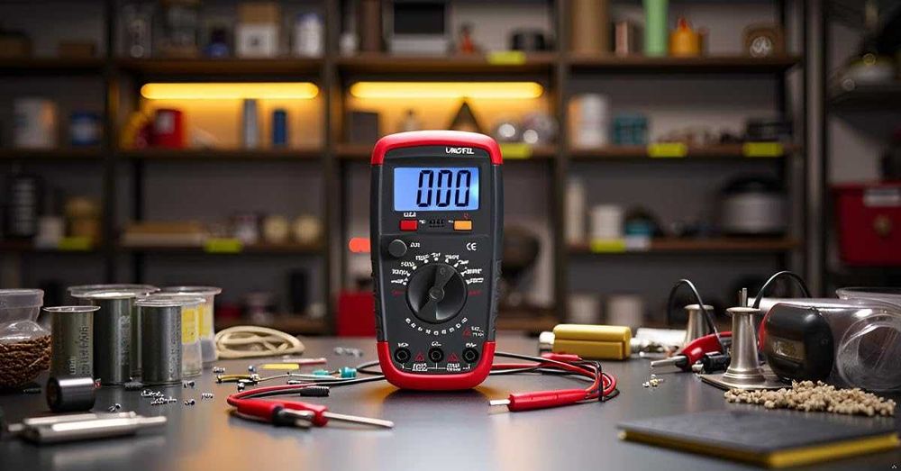 Tester Capacitometru Digital Profesional 0.1pF - 20000uF LCD