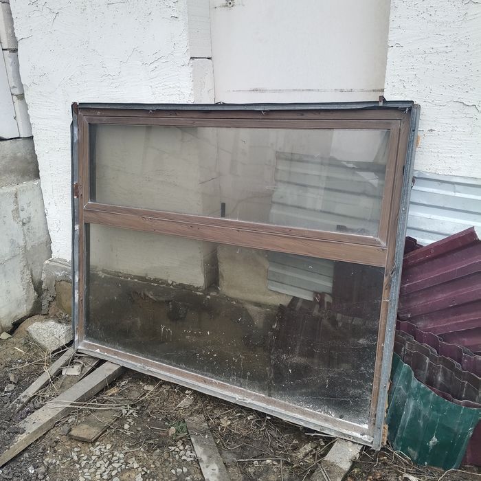 Окна алюминиевые Б/У