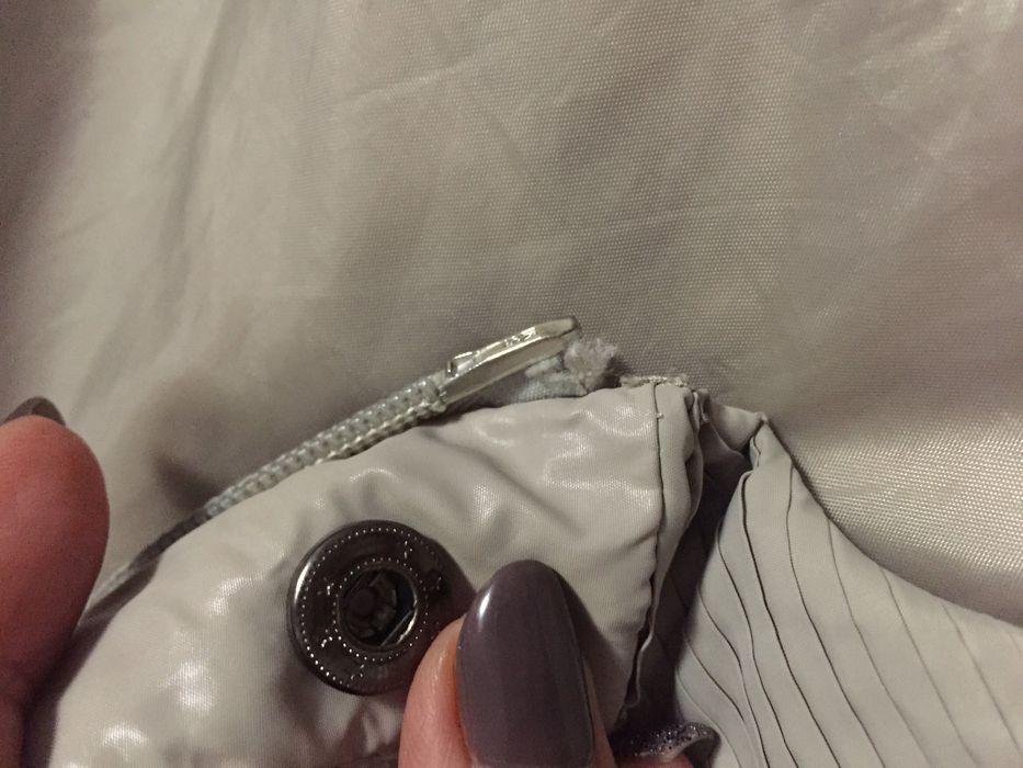 Дълго яке с пълнеж от пух