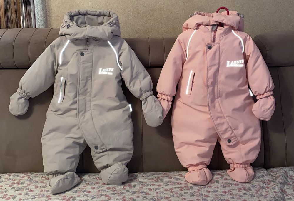 Зимний комбинезон Lassye бежевый