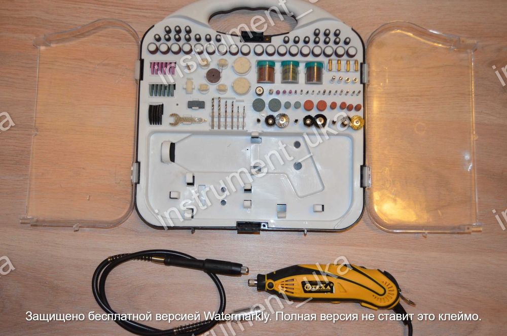 Дремель Теха Т34009 (бормашинка гравер) с набором