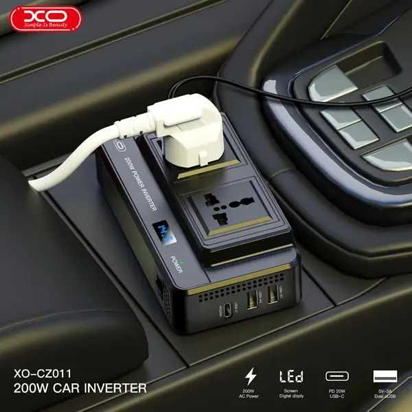 Power XO Inverter 12V to 220V Автомобильный Инвертор