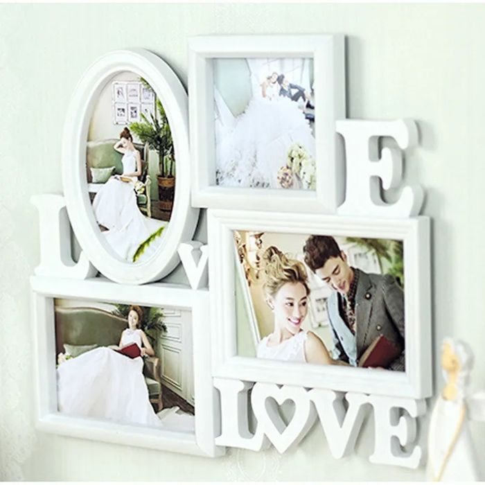 Фото рамка колаж Love , 4 снимки