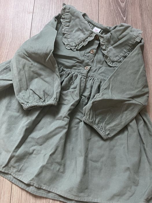 Платье и штаны на девочку 2-3 года велюр