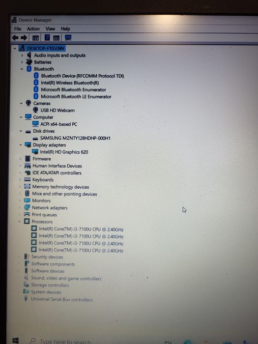 ‼️Oferta ‼️Laptop I3 gen 7 - SSD
