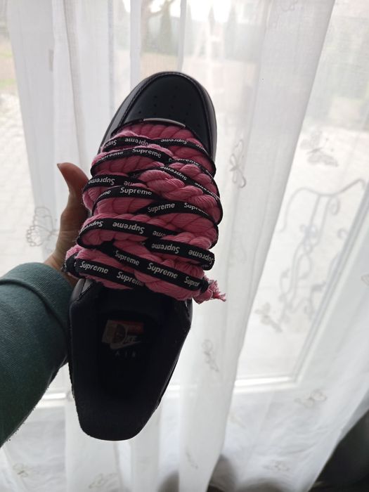 Nike Air Force 1  - Supreme Black –  – Mărimea 38