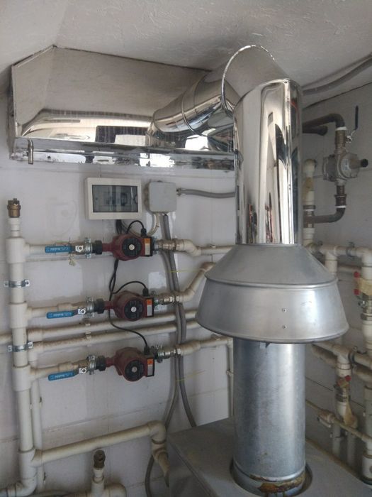 Дымоход вытяжка вентиляции