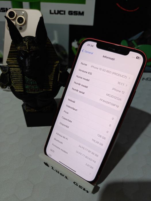 iPhone 12 5G (PRODUCT) Red Ediție Specială 128GB  păstrat NOU Ofertă