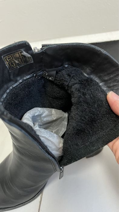 Ботильоны женские кожаные