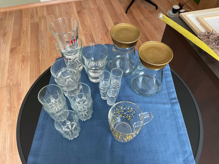 стклени чаши различни видове