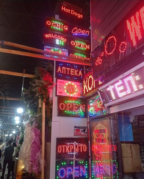 OPEN Открыто Таблечка Optom narxlarda Magazen va ish xonalar uchun