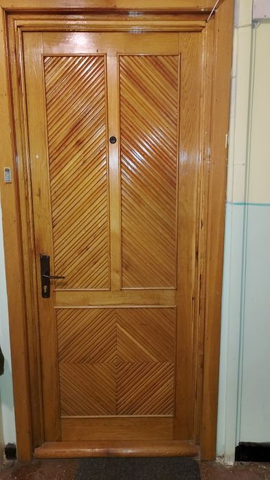 Ușă lemn  stejar de exterior