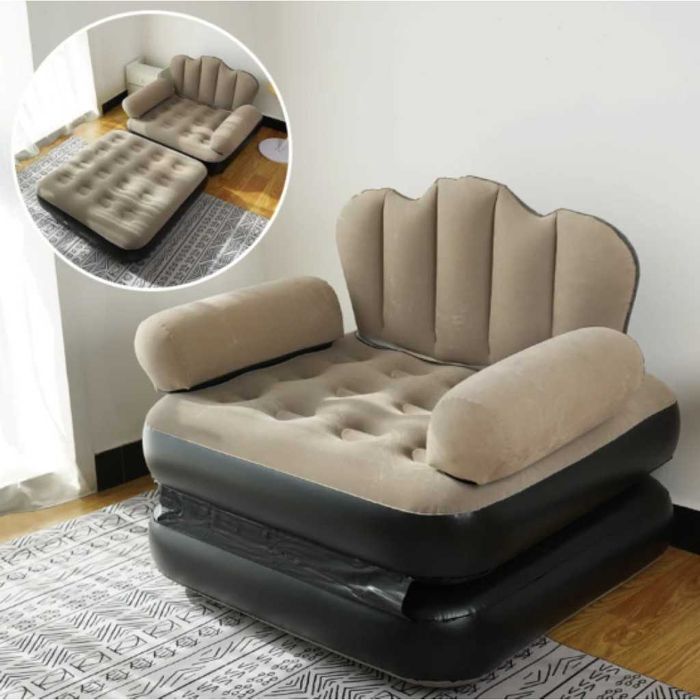 Надуваем фотьойл 5 в 1 SuperSofa
