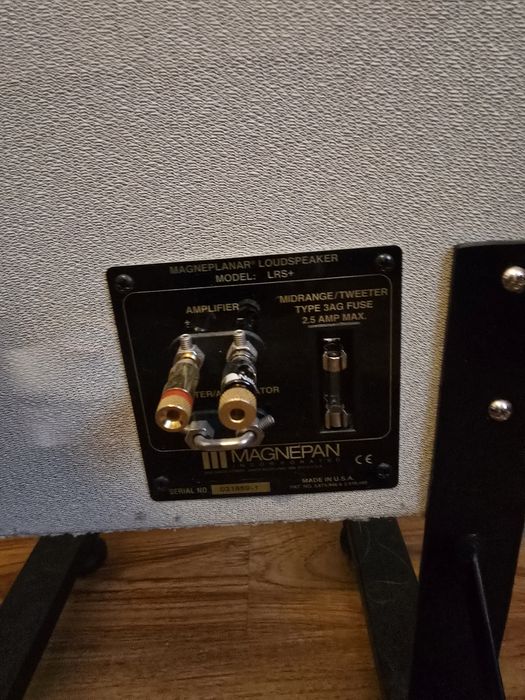 Magneplanar LRS+ небезизвестните диполи на Магнепан