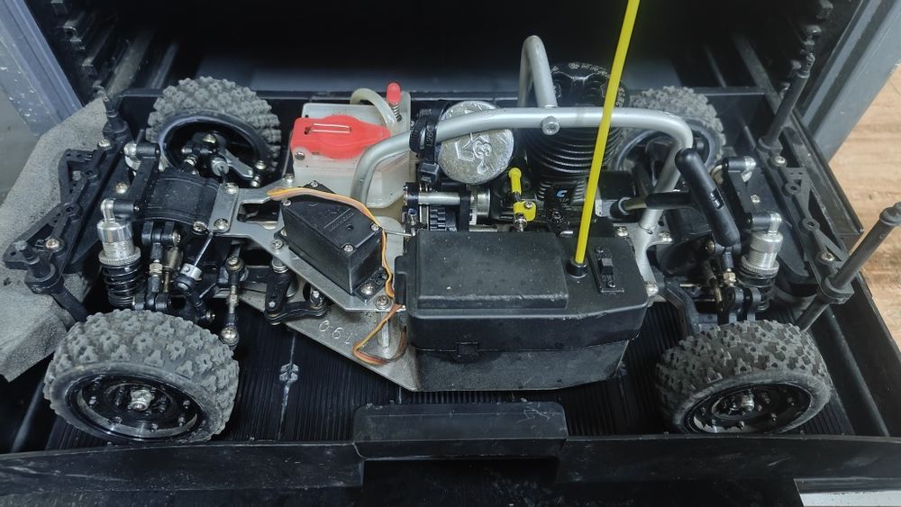 rc nitro masinuta telecomanda