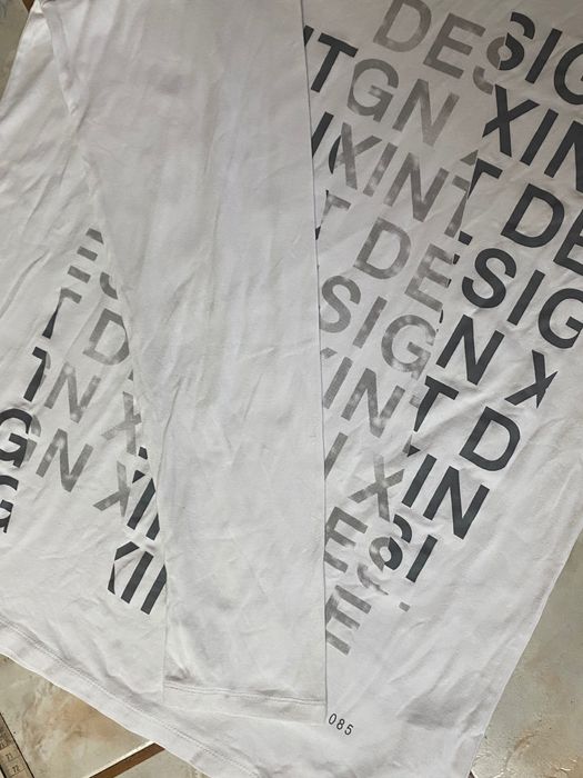 Мъжка Бяла Тениска с дълъг ръкав Design.