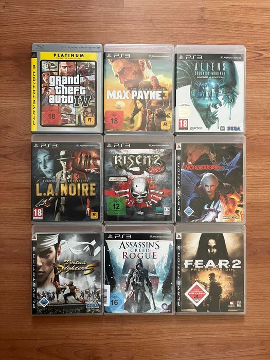 PlayStation 3 игри – GTA IV, Max Payne 3, Devil May Cry 4 + още | 10€ / брой