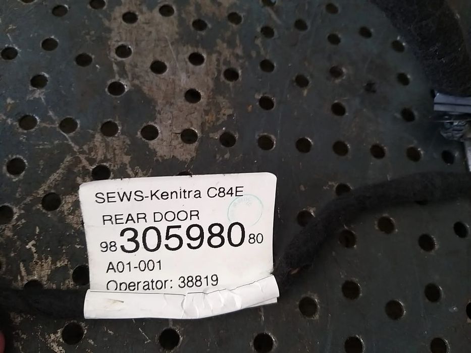 Cablaj instalatie electrica usa stanga spate citroen c5 aircross 9830598080