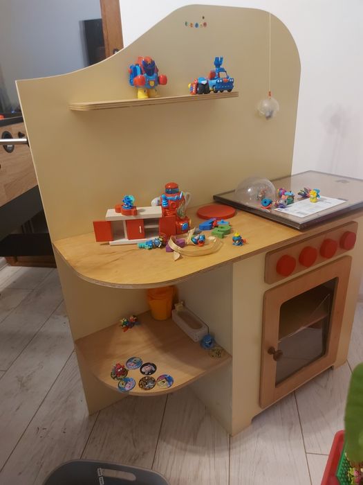 Bucatarie din lemn jucarie