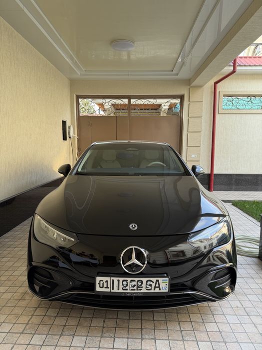 Mercedes Benz EQE 350 доп опция белый салон