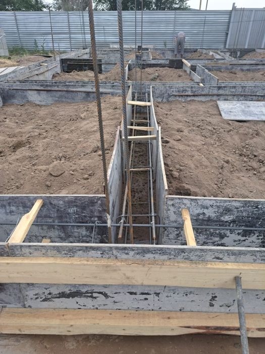 Аренда опалубки для фундамента, прокат леса