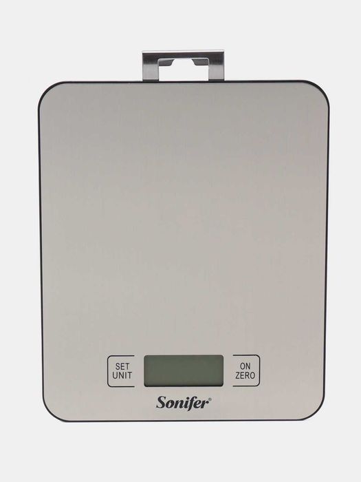 Электронные кухонные весы  SF-1901, серый металлик SONIFER