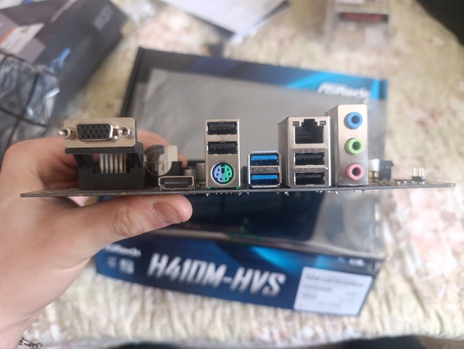 Мат. Плата Asrock H410-HVS