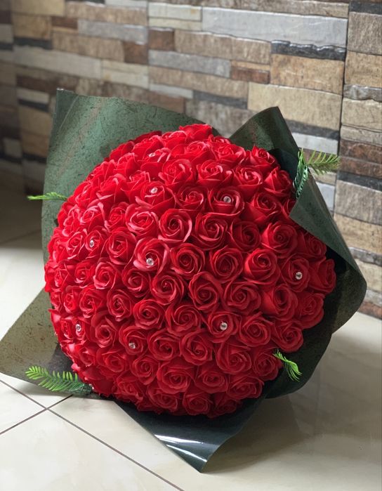 Buchet din trandafiri de sapun