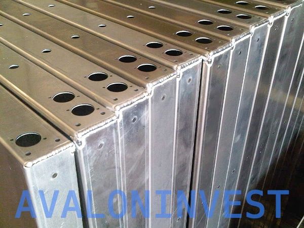 Сварка алюминий изготовление алюминий ёмкость ванны  аргон сварка