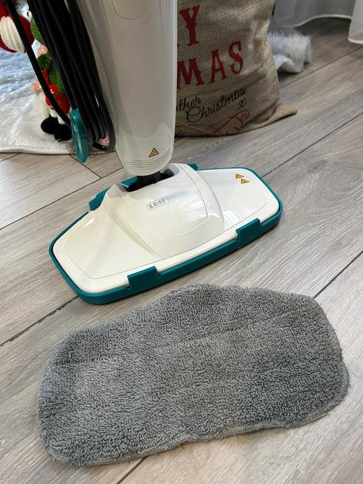 Mop cu abur Leifheit 11913, 1200W, Pliabil, Incalzire rapida, Alb