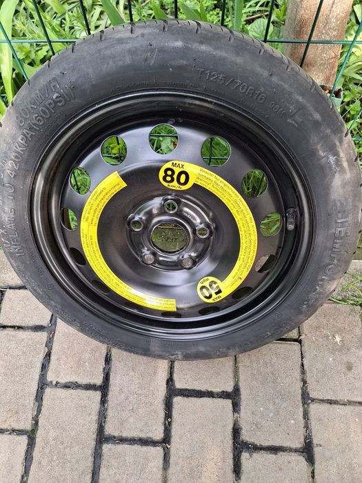 Rezerva slim 16,orig Opel astra j,5x115