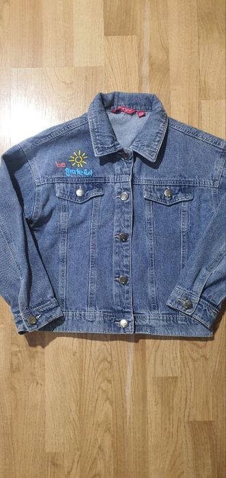 Курточка джинсовая на девочку
