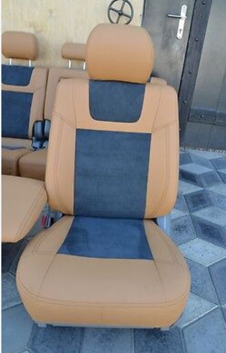 Претапициране на мото седалки