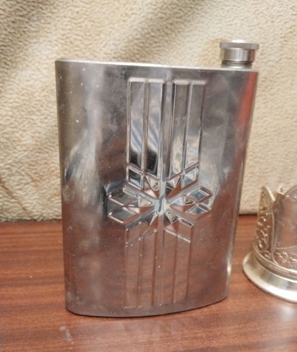 Фляга стальная из СССР.