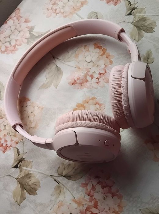 Casti audio on-ear JBL Tune 510, Bluetooth, Asistent vocal, Roz