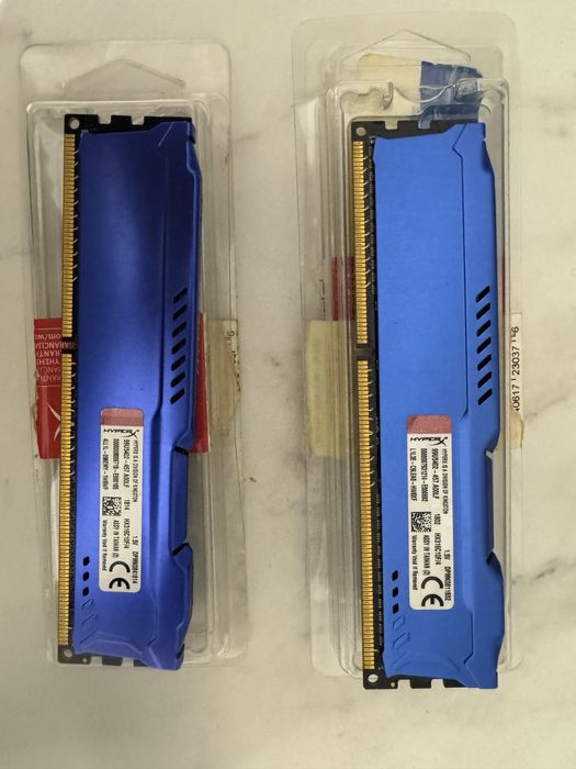 Memorie RAM hyperx fury 2x4GB 1600MHz DDr3