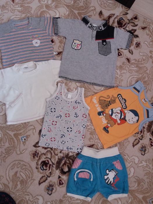 Кофта-олимпийка и рубашка на мальчика, майки  Турция! На 2-3-4 года це