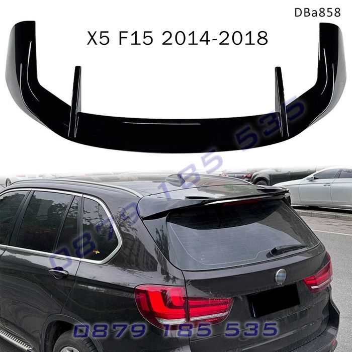 Заден лип спойлер багажник BMW X5 F15 tuning тунинг бмв х5 ф15 крило