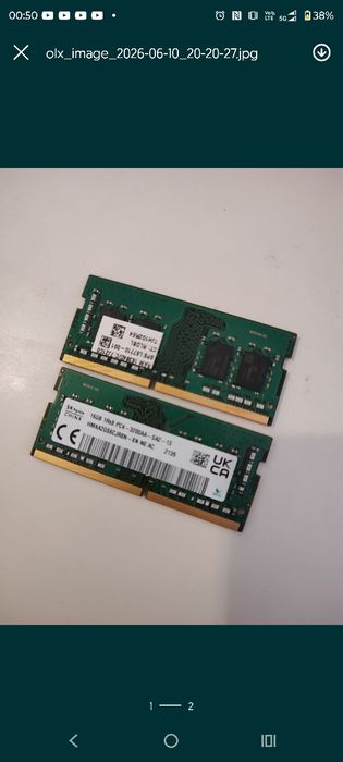 RAM sodimm ddr4 3200 identice (2x16g)
