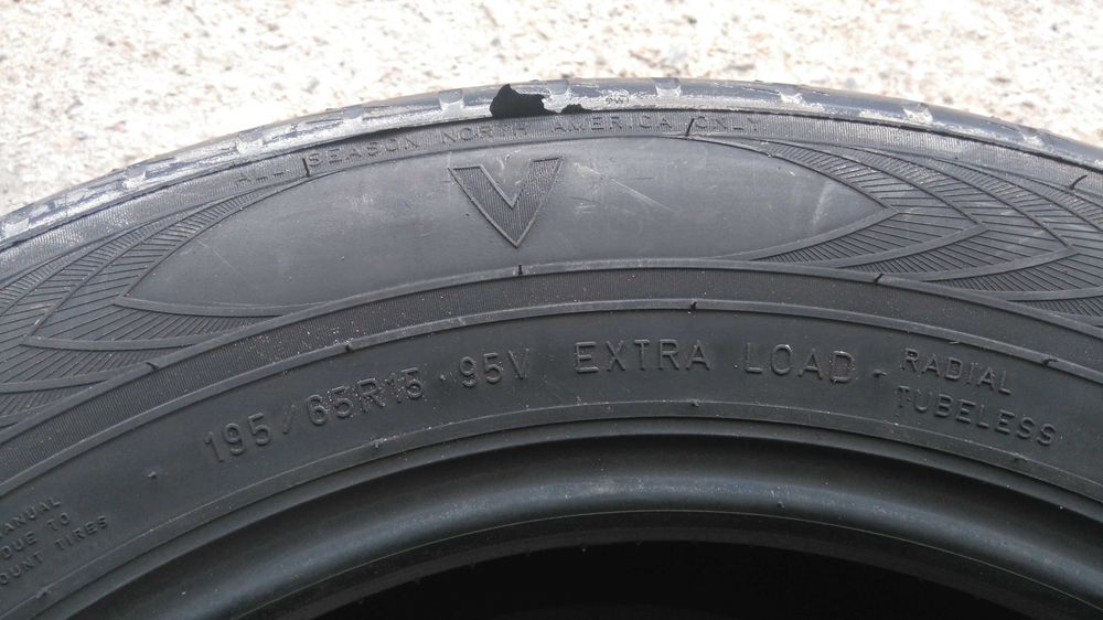 Нови летни гуми R15 195/65 Nokian V XL 95V 81лв. С ДДС