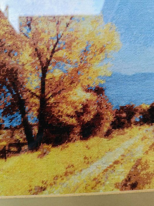 гоблен ,, Есен", ръчно ушит