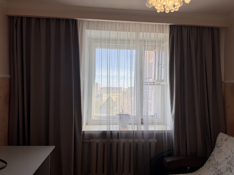 Продам тюль со шторами