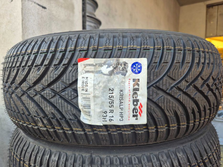 4 Anvelope M+S IARNA - 215/55/16 - KLEBER - NOU - DOT 2020 !