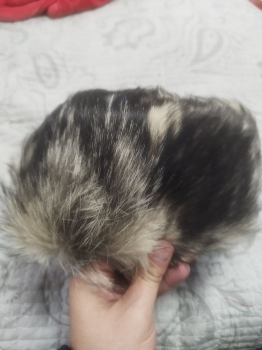 шапка из волчьей шкуры Телпак  Норка