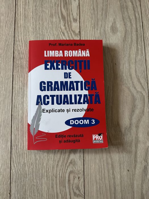 Vand carte de gramatica cu exercitii