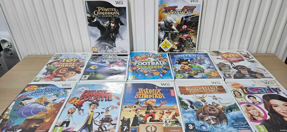 Jocuri wii Lot 35 de bucati