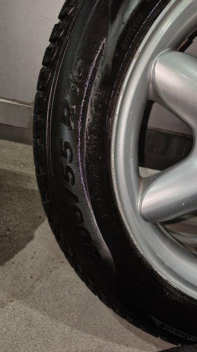 Джанти с зимни гуми Mercedes 16" 205/55/16
