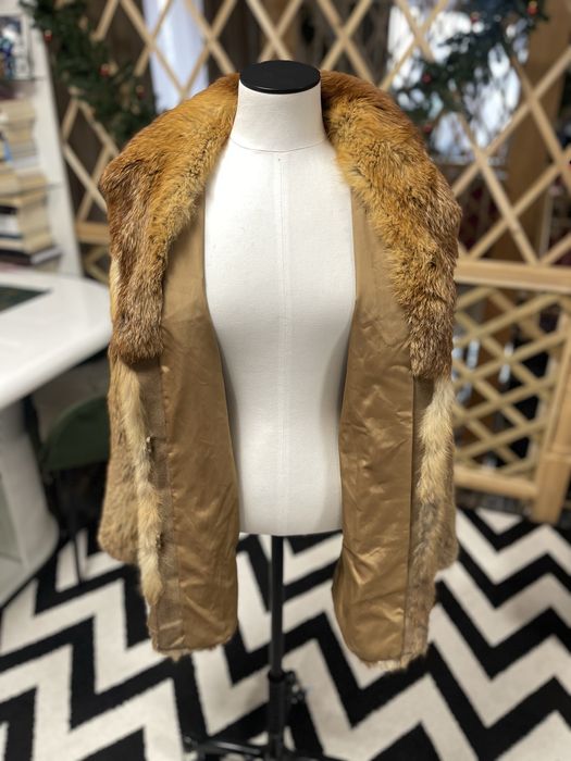 Blana naturala de vulpe roscata