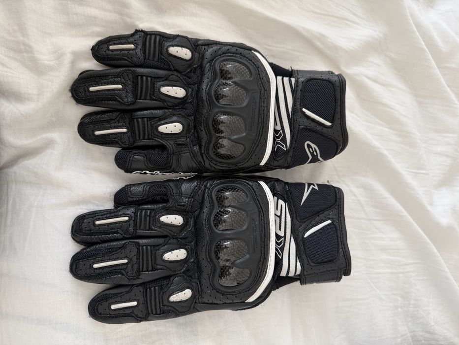 Set moto geaca icon mesh manusi alpinestars xps