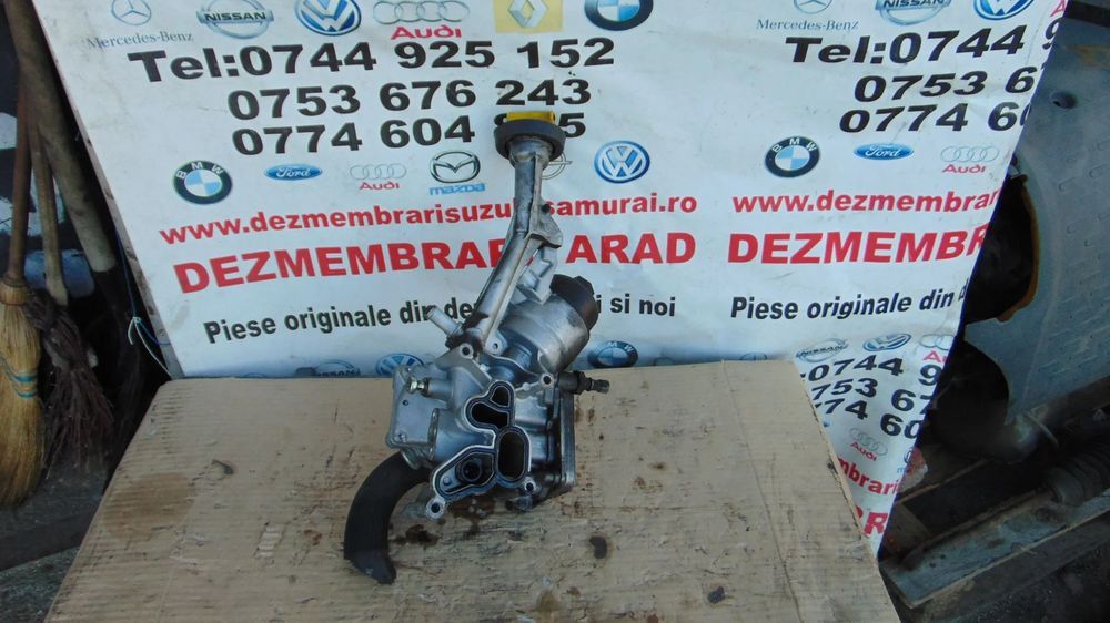 carcasa Filtru ulei cu termoflot Fiat 1.3 panda tipo fiat 500 500l 500c 500x punto evo qubo alfa ro